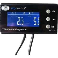 Rıngder THC-220 Nem ve Sıcaklık Kontrol Cihazı, Hassas Ölçüm ve Izleme