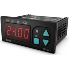 230VAC Dijital Programlanabilir Analog Çıkışlı Ampermetre