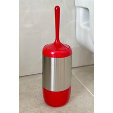 Özbience Lima Kırmızı Tuvalet Fırçası, Temizlikte Güçlü ve Şık Tasarım