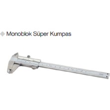 Yüksek Hassasiyetli Monoblok Kumpas 300X0,05 Mm, Profesyonel Ölçüm Aracı