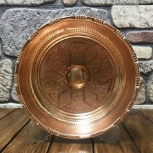 Özbience El Işlemeli Bakır Hamam Tası, Zarif ve Geleneksel Tasarım