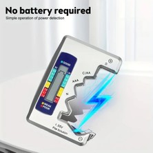 Dijital Pil Test Cihazı, LCD Ekran, Kapasite Kontrol, AA/AAA/9V/1.5V