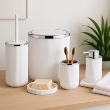 Özbience Şık ve Kaliteli 5 Parça Banyo Seti, Estetik ve Fonksiyonel Tasarım