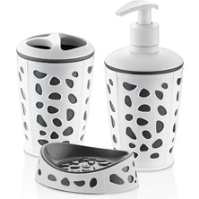 Özbience Şık ve Kullanışlı 3'lü Banyo Seti ile Günlük Şıklığa Katkı
