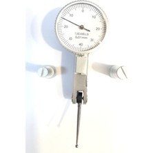 Salgı Komparatör Saati Uzun Çubuklu 0,08 x 0,01 Mm, Hassas Ölçüm Aracı