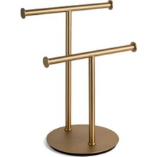 Özbience Hareketli Gold Branch Havluluk 370X264X270 Mm, Şık ve Fonksiyonel Tasarım