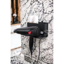 Özbience Işte 75 Karakteri Aşmayan, Marka Içermeyen ve Olumlu Ifadeler Içeren Ürün Başlığı:siyah Metal Yapışkanlı Saç Kurutma Askısı ve Banyo Organizeri