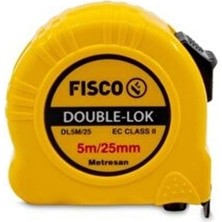 Çelik Metre Double Lok 5M/25MM – Dayanıklı ve Güvenilir Ölçüm Aleti