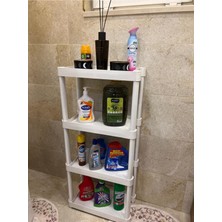 Özbience Çok Katlı Plastik Banyo ve Mutfak Organizer, Pratik ve Şık Tasarım