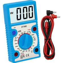 DT700D Jumbo Display Dijital Multimetre Ölçü Aleti, Hassas Ölçüm Sağlar