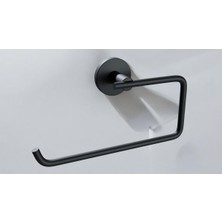 Özbience Paslanmaz Siyah Duvara Monte Solo Kağıt Havluluk