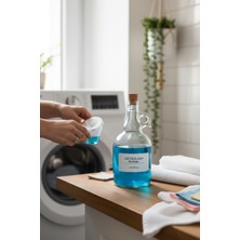 Özbience Renkli Deterjan Şişesi Mantar Kapak 1000ML, Temizlik Için Şık ve Kullanışlı