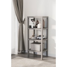 Özbience Renkli 4 Katlı Çok Amaçlı Raf Ünitesi, Şık ve Fonksiyonel Tasarım