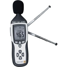 Yüksek Hassasiyetli Gürültü Ölçer ve Desibel Kayıt Cihazı