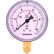 Yüksek Hassasiyetli Ø63 Manometre 10 Bar, Güvenilir ve Dayanıklı Ölçüm