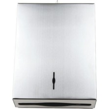 Özbience Z Katlama Kağıt Havluluk 200 Lük, Paslanmaz, Yerli Tasarım