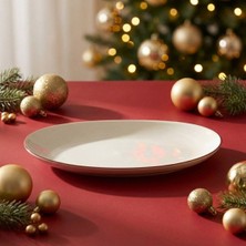 Güral Porselen Red Glow 25 cm Kayık Tabak 30KMZ