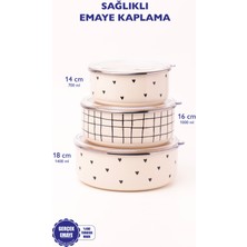 Özbience Vakum Kapaklı Saklama Kabı Seti, Ocak Kullanımına Uygun, Pratik ve Şık