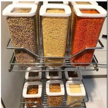 Özbience Büyük Boy Saklama Kabı Seti 1700 Ml, 6'lı, Pratik ve Dayanıklı Tasarım