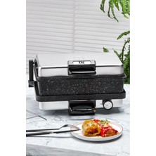 Özbience Çok Amaçlı Tost, Lahmacun ve Izgara Makinesi, Granit Kaplama, 2000W Güç