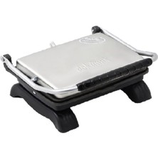 Özbience Gri Inox Organik Pik Demir Döküm Tost Makinesi 1800W, Ev Kullanımı