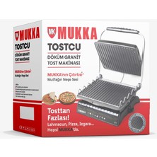 Özbience Döküm ve Granit Malzeme ile Dayanıklı ve Şık Tost Makinesi