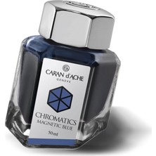 Caran D'Ache Şişe Mürekkep Magnetic Blue 50 ml 8011-149
