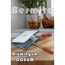 Özbience Alüminyum Tost Makinesi 24X18 Cm, Pratik ve Şık Tasarım
