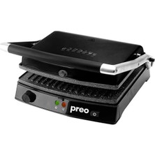 Özbience 2000W 6 Tost Kapasiteli Döküm Plakalı Siyah Tost Makinesi