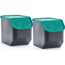 Tupperware Elite Kiler Patates Soğan Saklama Kabı Ikili 5.5 Lt 1 Adet