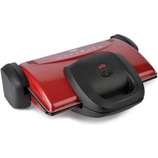 Özbience Kırmızı Granit 1800W Izgara ve Tost Makinesi, Pratik ve Şık Kullanım