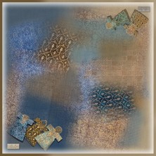 La Boutique 2481-02 Sura Ipek 90X90