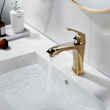 Creavit Avangart Altın Lavabo Bataryası AG1500G
