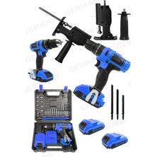 Prof 2'li Set 88VF Şarjlı Vidalama ve Testere Aparatı