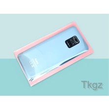 Tkgz Xiaomi REDMİ NOTE 9 PRO Arka Pil Batarya Kapağı Kapak ( Full Kamera Lensli ) GRİ