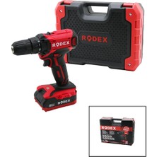 Iki Kademeli Hız-Vitesli Şarjlı Çift Pil 19 Parça Matkap Seti