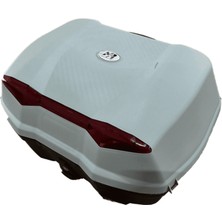 Moto Üçel 52 Litre Motosiklet Çantası Gri