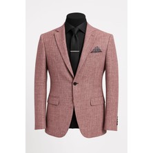 Classics Men Erkek Italyan Kesim Tek Düğmeli Blazer Ceket  Klasik ve Modern Şıklık