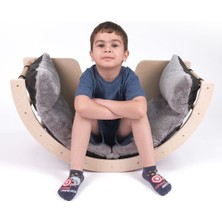 Özbience Ahşap Montessori Motor Gelişim Halkası, Çok Fonksiyonlu Eğitim Oyuncağı