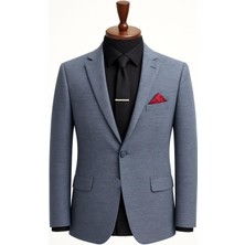 Classics Men Erkek Italyan Kesim Tek Düğmeli Blazer Ceket  Klasik ve Modern Şıklık