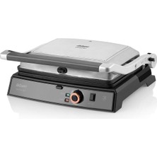 Özbience 6 Dilim Izgara ve Tost Makinesi, 2000W, Şık ve Kullanışlı Tasarım