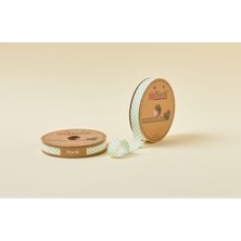 Nuvigo Biye Puanlı Katlı B05 Yeşil 2 Cm 25 Metre %65 Koton %35 Polyester