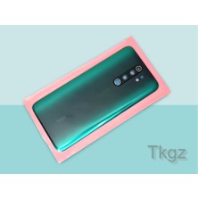 Tkgz Xiaomi REDMİ NOTE 8 PRO Arka Pil Batarya Kapağı Kapak ( Full Kamera Lensli ) YEŞİL