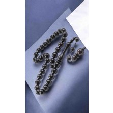 İnan Tesbih Abanoz Ağacı Küre Kesim Sistemli Model Tesbih Kaliteli Işçilik