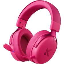 Mchose V9 Pro Rose Red 7.1 Surround Kablosuz Gaming Kulaklık (Hw-V9-6)