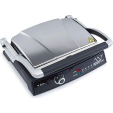 Özbience Super Grill Izgara ve Tost Makinesi 2000W Paslanmaz Çelik