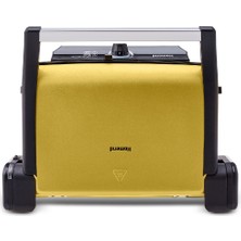 Özbience Altın Renkli Tost Makinesi, Hızlı ve Pratik Tostlar Için Ideal