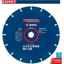 Bosch Expert 230 mm Cmw Taşlama Makinesi Ahşap Kesme Diski 2608901682