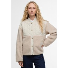 Barbour Wetherby Polar Ceket CR31 Oatmeal/silver Cloud