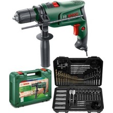 Bosch Power Darbeli Matkap 600W 13MM + 103 Parça Uç Seti